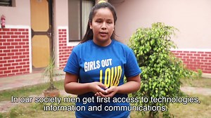 Muna “Men gets first access to 📲Information Communications & Technology (ICT)💻in our society” #GirlsInICT #FreeToBeOnline #GirlsGetEqual *** Plan International | Plan International Asia Pacific | UN Women | UN Women Nepal | Plan International Nepal