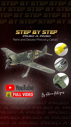 ❓ Struggling with airbrushing camouflage or applying decals? Click the link for a new step-by-step on the AMMO Aces Legacy kit! 🛩️ 👉 http://bit.ly/4nwKidj 👈 --------- ❓ ¿Tienes dificultades para aplicar el camuflaje con aerógrafo o colocar las calcas? Haz clic en el enlace para ver un nuevo paso a paso del kit Aces Legacy de AMMO. 🛩️ 👉 http://bit.ly/4nwKidj 👈 #AMMObyMigJimenez #MigJimenez #23YearsOfWeathering #ModelingSolutions #EnjoyTheHobby #ScaleModels #ScaleModelling #ScaleModeling #Ma