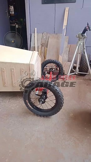 15K views · 1.5K reactions | Mobil Untuk Anak Buatan Sendiri #reels #homemade #build #diy #mobil #gokart #atv #buggy | Raden Agustus | Facebook