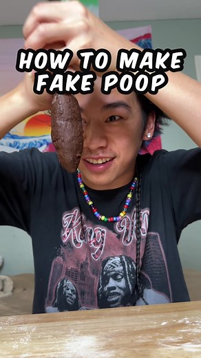 Life hack: how to make fake poop so you can skip school and prank your friends #lifehacks #fypシ #fyp #comedy #funny #funnyvideos #backtoschool #viral
