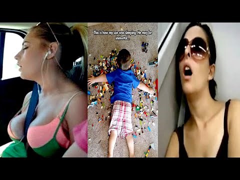 SLEEPING FAILS COMPILATION , Try Not to Laugh , Sleeping fails, funny video