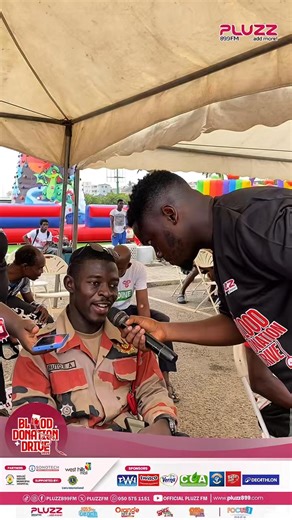 24 reactions | Cristiano Ronaldo inspired me to donate blood - A donor shares his experience after his donation at the PLUZZ BLOOD DONATION DRIVE 2025 #AddMore #AccrasMusicLeader | PLUZZ 899 FM | Facebook