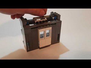 Lego train door mechanism V2 WIP