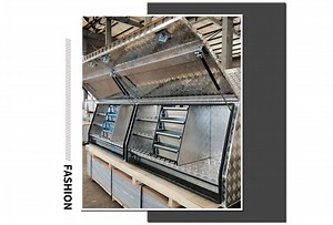 Aluminium Canopy Toolbox Dual Cab Ute Full Open Tool Box Double Door Aluminum Dog Box