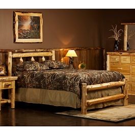 Cedar Lake Simple Log Bed