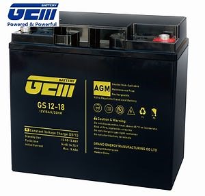 [Hot Item] 12V 18Ah AGM Deep Cycle Battery - Solar/UPS VRLA, Maintenance Free