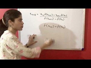 The Secant Method (Numerical Analysis)