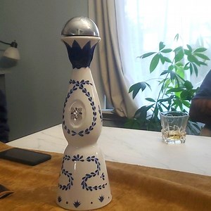 Clase Azul. Tequila reposado 100% Empty bottle ceramic beautiful