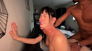 BBC Stretching A Voluptous Latina Pussy And Cumming Inside - Yenifer Chacon And Rocket Powers