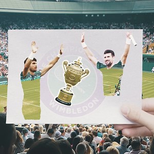 One down, one to go... #Wimbledon | Wimbledon