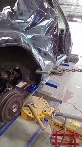 16K views · 217 reactions | Pulling out some NASTY quarter panel damage before I cut this mess apart! Be sure to check out the full length video of how I fix this total loss just posted on my Facebook & Instagram channesl! #autobody #quarterpanel #collision #oddlysatisfying #autorepair | BluecollarKyle | Facebook