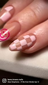 Satisfying checkerboard art with @bees.knees.nails!  Whether you dip or gel, try this nail art painting technique on your next mani! ✨  Shop Here!  https://www.peppigel.com/collections/new _ #PeppiGel #DipPowderNails #GelNails #DIYNails #Nails #SummerNails #SummerNails2024 | Peppi Gel | Facebook