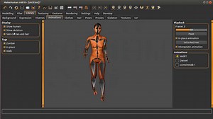MakeHuman animation and skeleton library: early preview