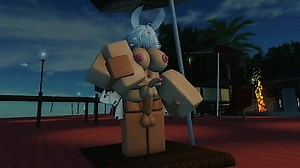 ¡La futa sumisa de Roblox me deja follarla&excl;