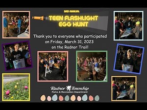 2023 Teen Flashlight Egg Hunt