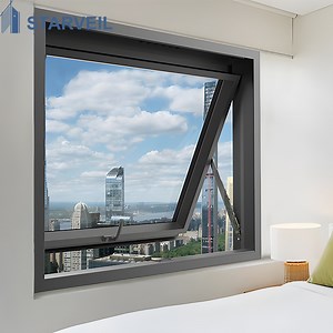 [Hot Item] Outdoor Ready Aluminum Awning Window Multi Point Locking Function Window