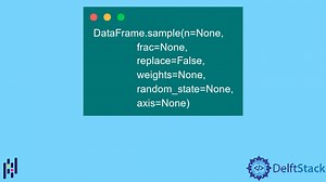 Pandas DataFrame DataFrame.sample()関数