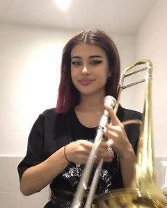 33K views · 1.5K reactions |  . Lucia Biescas - Trombone Solo! . ▶️ @luciabiescas . #trumpetlovers #trumpet #trompeta #trompete #trombone #trombon #solo #musicvideo #musica #jazzmusic #jazz #jazzsolo #world #top #trombonesolo #exclusive #popmusic #star #s2 #great | Trumpet Lovers | Facebook