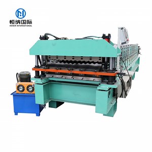 [Hot Item] Ibr Roofing Sheet Iron Steel Corrugated Roof Sheeting Metal Forming Machine with Good Service
