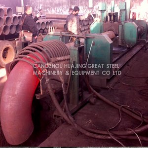 [Hot Item] Steel Elbow Hydraulic Hot Elbow Pushing Forming Machine with Induction Heating Unit Hot Forming Method by Casting Mandrel Good Quality