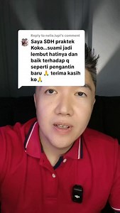 2.2K views · 718 reactions | Replying to @nelie.lupi wo keren, mantap jadi kayak pengantin baru hehehehe, saya ikut senang, saya doakan bahagia dan langgeng selalu ya, dan jangan lupa rutin mempraktekannya #pengantinbaru #suami #lembut #baik #ikatanbatin #hubunganbatin | Frans Wiguna | Facebook