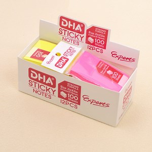 [Hot Item] Customized Logo Popular Divider Sticky Notes in Japan Sticky Notes in Book Notepad School Supplies