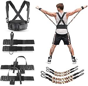 YNXing Speed Strength and Agility Resistance Bands