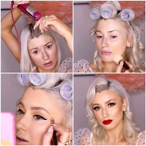 1.4M views · 10K reactions | Watch Lola transform herself into the gorgeous Marilyn Monroe! | MetDaan Makeup | Facebook