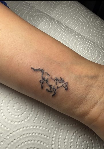 Stunning Horse Tattoo Designs by Dubai Artist