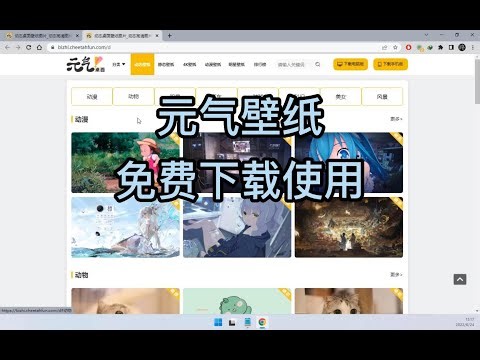 极致白嫖 元气壁纸14160个动态壁纸抓取免费下载使用
