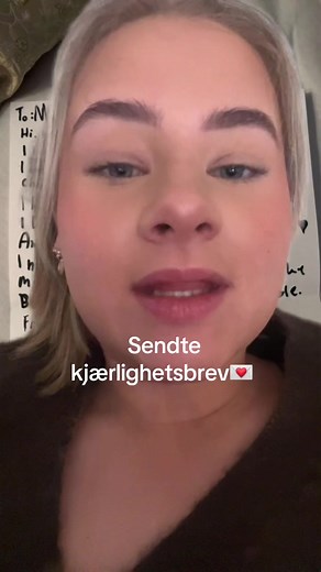 Kjærlighetsbrev sendt med håp om svar