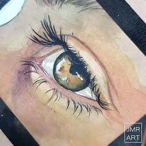 Check out this awesome eye study by the talented Jordan Rhodes (@jmr_art): https://www.instagram.com/jmr_art/ ⠀ MATERIALS:⠀ ► Gouache on Strathmore 400 Series Toned Tan Mixed Media paper with Princeton Artist Brush Neptune round 8 and round 0 brushes.⠀ ⠀ Toned Mixed Media paper is a heavyweight sheet at 184lb (300gsm). It has a medium drawing surface and is manufactured to withstand wet media applications so it works for a wide range of media. Available in tan, gray and blue.⠀ Learn more here: h
