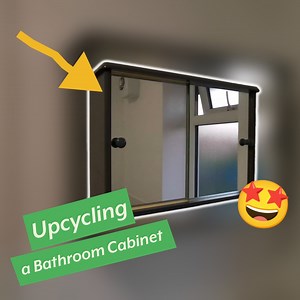 500K views · 106 reactions | DIY Bathroom Cabinet Renovation! *Beginner Friendly* | Karlpopewoodcraft | Facebook