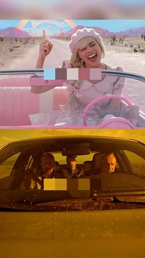Si ‘Barbie’ y ‘Breaking Bad’ intercambiaran su paleta de colores 🤯✨ © Vía @movieluts #BarbieTheMovie #Barbie #BreakingBad | Fotogramas