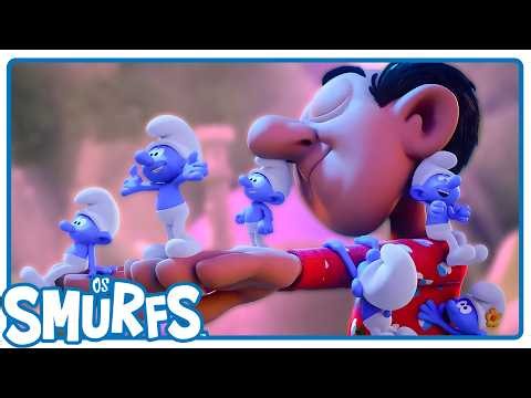 Gargamel Sonâmbulo! Pegadinha na Noite! • Os Smurfs • Brasil