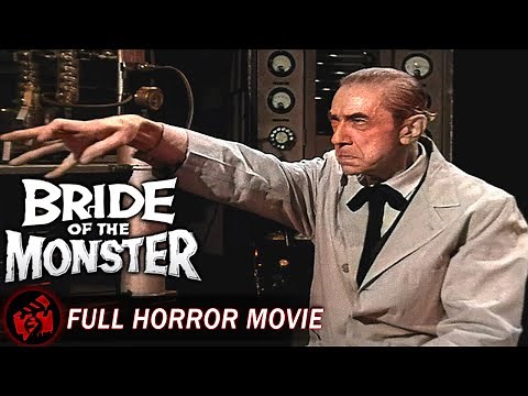 Horror Film | BRIDE OF THE MONSTER - FULL MOVIE | Ed Wood, Bela Lugosi Classic