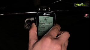 MEILAN Finder GPS Bike Computer Turn-by-Turn Navigation Cycling Computer Bluetooth Support Connect with Cadence Sensor/HR Monitor