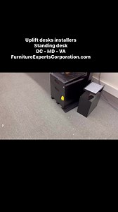 Uplift desk installation completed in Gaithersburg Maryland. Uplift desk installation and delivery specialists in Washington, Maryland and Virginia by Furniture Experts’ team - call 240-764-6143.Furniture assembly service, junk removal, basement clean out, apartment clean out, garage clean out, shed clean out, office clean out, office movers, office furniture installation , artwork installers, white glove delivery, furniture receiving, treadmill installation, elliptical installation, TV wall ins