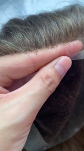 French Lace Men Hair System Toupee For Men Hair Pieces For Men Mens Lace Front Toupee Mens Toupee Human Hair Replacement For Men8x10-100%light to medium density#1720 17# DARK ASH BLONDE+20%GREY