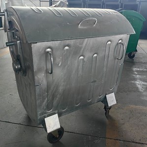 [Hot Item] Robust 1100L Movable Waste Bin for Industrial Applications