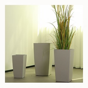 [Hot Item] Hot Selling Modern Large Plastic Flower Pots Plant Planter Cheap Indoor Outdoor Vase Home Decor Garden Maceteras Floor Wholesale