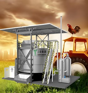 Composting and Fermentation High Performance Feces Automatic Fermentation Machine Large Supplier Automatic Poultry Waste Fermenter