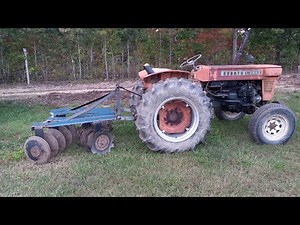 kubota L260 discing