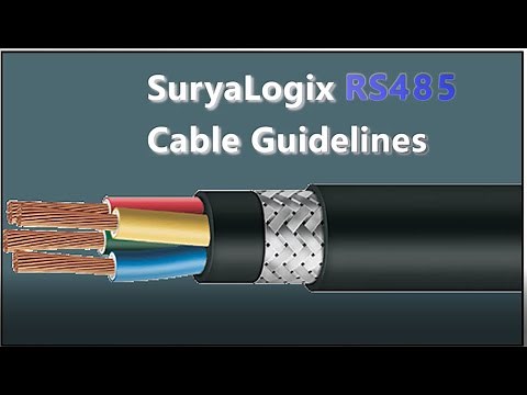 SuryLogix RS485 Cable Guidelines