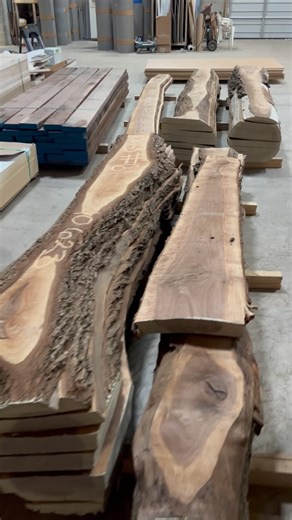 From the heart of Wisconsin, we’ve just received these incredible Walnut logs! Kiln-dried and bursting with potential, they’re ready to find their perfect place. Stay tuned for our upcoming resin epoxy desks and tables- they’re sure to make a statement! #wood #woodworking #commercial #residential #resinart #handmade #colorado #edenoaks | Eden Oaks