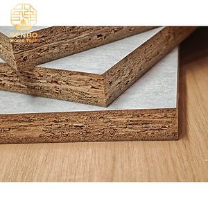 [Hot Item] Senbo 18mm 4*8 E0 Grade Melamine Faced Particle Board Chipboard for Cabinet Furniture