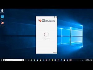 FGMC - Signing into Amazon Workspaces