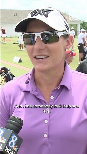 Brittany Lang at the US Women's Open at Lancaster Country Club #golf #usga