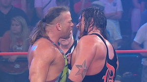 RVD and Rhino don't see eye to eye during their three-way match with AJ Styles. | TNA Wrestling UK