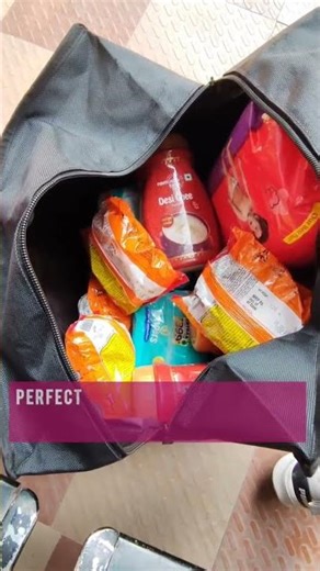 🛍️ Heavy-Duty Shopping Bag cum Storage Bag | Eco-Friendly, Foldable & Reusable!